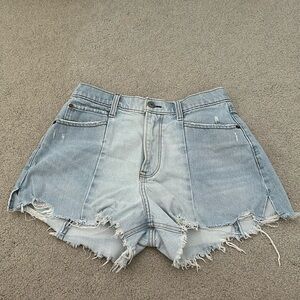 Abercrombie High Rise Cut off short
